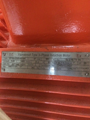 มอเตอร์กันระเบิด ของใหม่50แรง 40,000บาท 25แรง20,000บาท