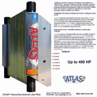 Atlas Hydraulic &amp; Mechanic Jack Plate