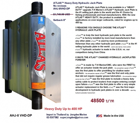 Atlas Hydraulic &amp; Mechanic Jack Plate