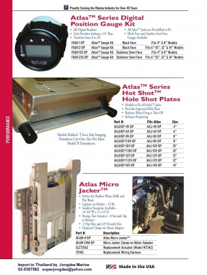 Atlas Hydraulic &amp; Mechanic Jack Plate