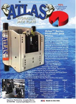 Atlas Hydraulic &amp; Mechanic Jack Plate