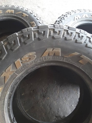 Maxxis MT764 ขนาด 31-10.5-15 ปี13 สภาพดี มี 3เส้น Maxxis MT764 ขนาด 31-10.5-15 ปี13 สภาพดี มี 3เส้น