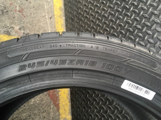 DUNLOP SP SPORT MAXX 050+ 245/45ZR18 ยางญี่ปุ่น เส้นละ 6,500 บาท DUNLOP SP SPORT MAXX 050+ 245/45ZR18 ยางญี่ปุ่น เส้นละ 6,500 บาท