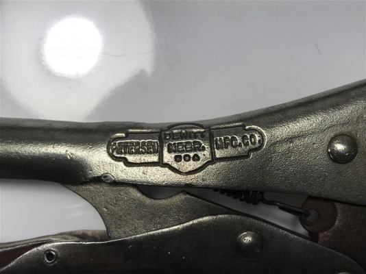 VISE GRIP 9R Welding Clamp MADE IN USA  เป็นรุ่นแรกๆ ปั๊มเลข 2 แถว