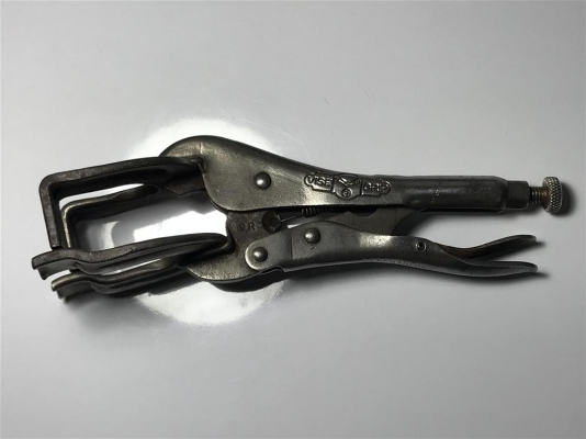 VISE GRIP 9R Welding Clamp MADE IN USA  เป็นรุ่นแรกๆ ปั๊มเลข 2 แถว