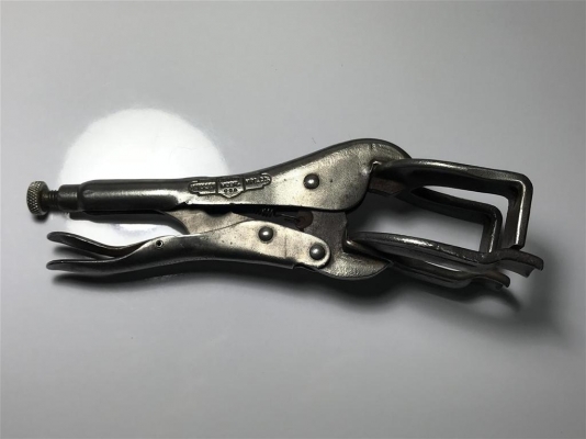 VISE GRIP 9R Welding Clamp MADE IN USA  เป็นรุ่นแรกๆ ปั๊มเลข 2 แถว