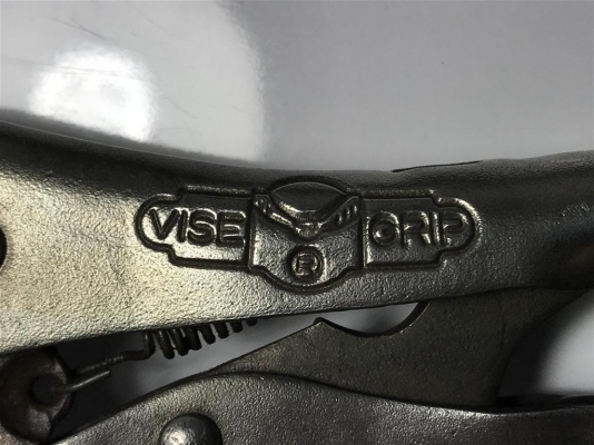 VISE GRIP 9R Welding Clamp MADE IN USA  เป็นรุ่นแรกๆ ปั๊มเลข 2 แถว