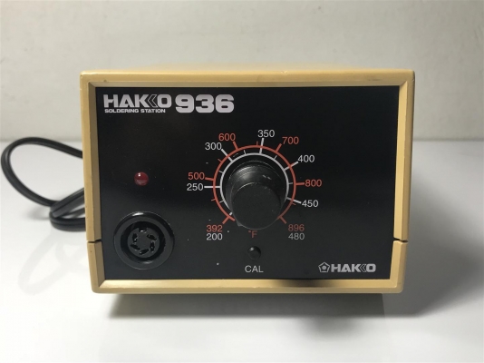 หัวแร้งปรับอุณหภูมิได้ยี่ห้อ hakko 936 soldering station หัวแร้งปรับอุณหภูมิได้ยี่ห้อ hakko 936 soldering station