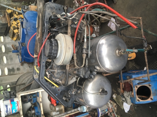 ขายหม้อลมเบรกโปรเซียถังมีเนียม ขายหม้อลมเบรกโปรเซียถังมีเนียม