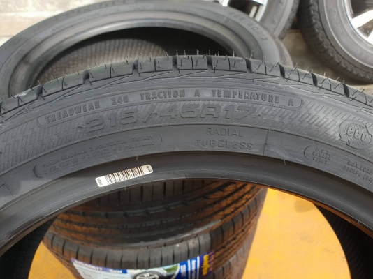 ขายยางใหม่ GOODYEAR Excellence 215-45-17 ปี18 ชุดละ 8,500 บาท ขายยางใหม่ GOODYEAR Excellence 215-45-17 ปี18 ชุดละ 8,500 บาท
