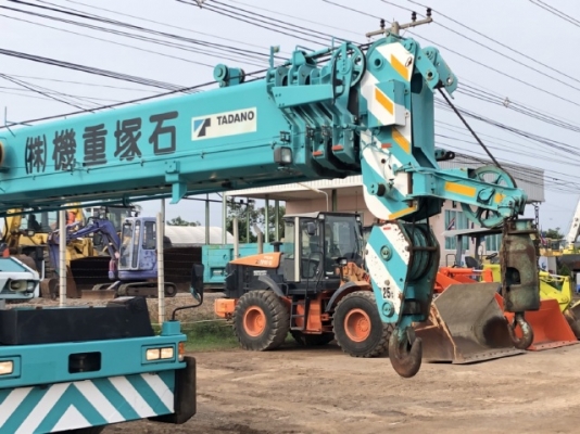 ขายรถเครน TADANO GR250N-1 (ขนาด 25 ตัน) ปี 2003 รถนอกนำเข้าจากญี่ปุ่น สภาพสวยพร้อมใช้ มีVDOการทำงานค