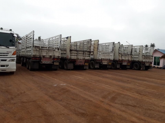 Hino mega 320 แรง ปี 50 ไฮสปีด แม่ลูกไม่ดัมพ์ กระบะแม่ยาว 6.30 เมตร ลูกสามเพลายาว 7 เมตร พร้อมใช้งาน ทะเบียนพร้อม