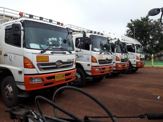 Hino mega 320 แรง ปี 50 ไฮสปีด แม่ลูกไม่ดัมพ์ กระบะแม่ยาว 6.30 เมตร ลูกสามเพลายาว 7 เมตร พร้อมใช้งาน ทะเบียนพร้อม