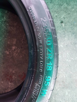 ขอบ18​ 235/40R18​ CONTINENTIAL CONTI​ MAXX​ Contact MC5 ปี16​ โทร.0814273941