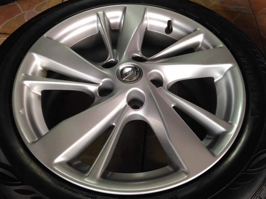 ล้อแม็ก Nissan Teana ขอบ 17(5/114.3) พร้อมยาง Dunlop Enasave EC300+ 215 55 17 ผลิตปี 2017 สวยๆ พร้อมใช้ต่อยาวๆ ขายถูก ทั้งชุด 16900.- *** ใส่ฟรี รับเทิร์น รับบัตรเครดิตทุกธนาคาร ส่งทั่วไทย ล้อแม็ก Nissan Teana ขอบ 17(5/114.3) พร้อมยาง Dunlop Enasave EC300+ 215 55 17 ผลิตปี 2017 สวยๆ พร้อมใช้ต่อยาวๆ ขายถูก ทั้งชุด 16900.- *** ใส่ฟรี รับเทิร์น รับบัตรเครดิตทุกธนาคาร ส่งทั่วไทย