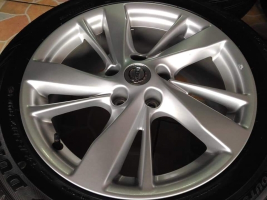 ล้อแม็ก Nissan Teana ขอบ 17(5/114.3) พร้อมยาง Dunlop Enasave EC300+ 215 55 17 ผลิตปี 2017 สวยๆ พร้อมใช้ต่อยาวๆ ขายถูก ทั้งชุด 16900.- *** ใส่ฟรี รับเทิร์น รับบัตรเครดิตทุกธนาคาร ส่งทั่วไทย ล้อแม็ก Nissan Teana ขอบ 17(5/114.3) พร้อมยาง Dunlop Enasave EC300+ 215 55 17 ผลิตปี 2017 สวยๆ พร้อมใช้ต่อยาวๆ ขายถูก ทั้งชุด 16900.- *** ใส่ฟรี รับเทิร์น รับบัตรเครดิตทุกธนาคาร ส่งทั่วไทย
