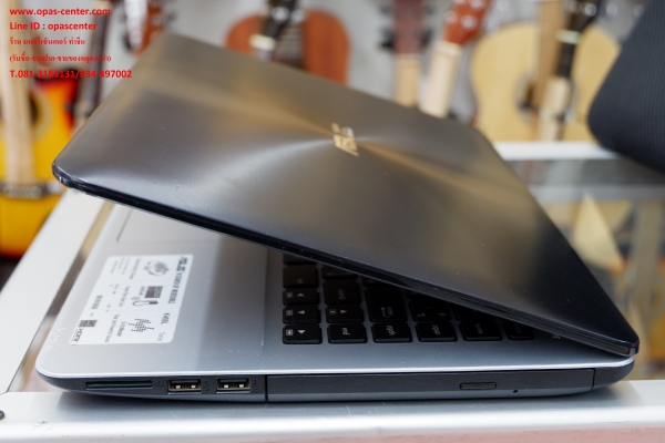 โน๊ตบุ๊ค ASUS K455LA Core i3-4005U Ram 4G HDD 1 TB ที่ชาร์ท ซอฟเคส