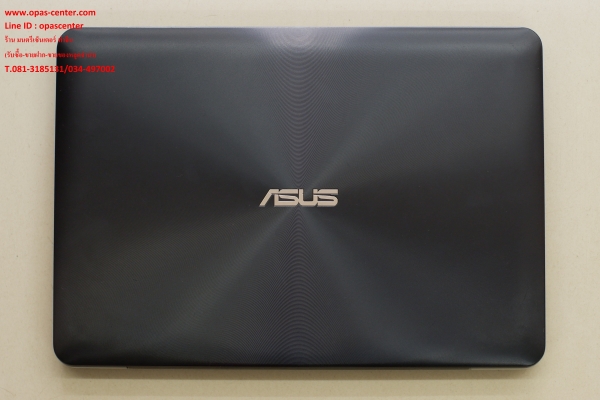 โน๊ตบุ๊ค ASUS K455LA Core i3-4005U Ram 4G HDD 1 TB ที่ชาร์ท ซอฟเคส
