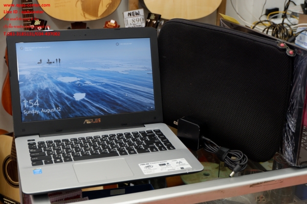 โน๊ตบุ๊ค ASUS K455LA Core i3-4005U Ram 4G HDD 1 TB ที่ชาร์ท ซอฟเคส