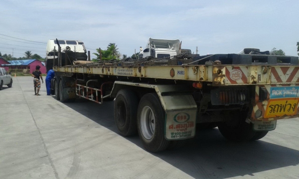 ขาย หัวลาก HINO 3M + หางพื้นเรียบ RKC 2 เพลา ยาว 12 เมตร ขาย หัวลาก HINO 3M + หางพื้นเรียบ RKC 2 เพลา ยาว 12 เมตร