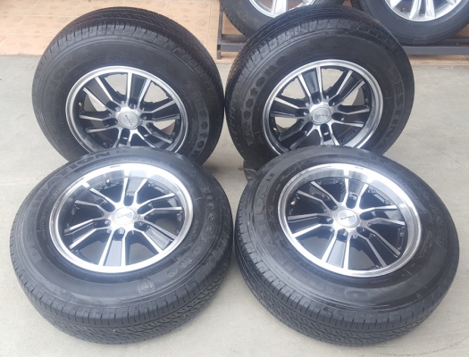 ล้อมือ2 COCPE ขอบ15 6รู139 กว้าง7.5 พร้อมยาง