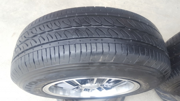 ล้อมือ2 COCPE ขอบ15 6รู139 กว้าง7.5 พร้อมยาง