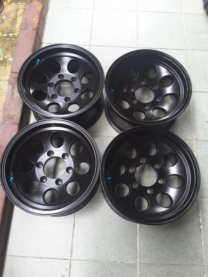 Max หยดนำ้ ขอบ 16*8 et0 สีดำ สภาพสวยๆ 1ชุด Max หยดนำ้ ขอบ 16*8 et0 สีดำ สภาพสวยๆ 1ชุด