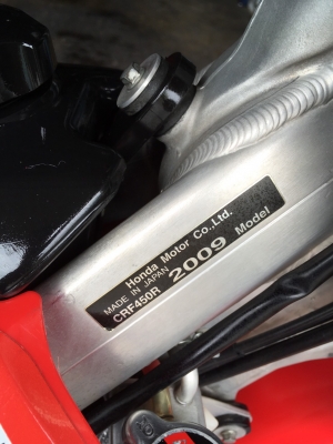 ขาย cr450f ปี 2009 ขาย cr450f ปี 2009
