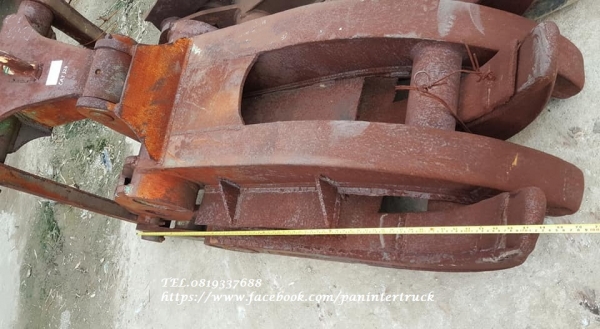 FROM JAPANตัวคีบปากหนีบไม้FORK GRAB- MAC-SP2**สำหรับรถขุดไซค์200 /สวมบูทสลัก80มิล /สนใจรีบติดต่อ0819337688