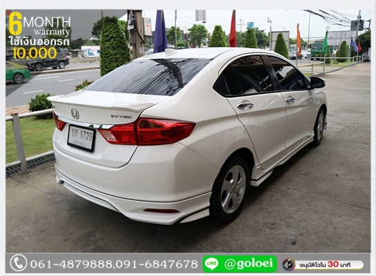 HONDA CITY 1.5 VT- I VTEC 2014 ใช้เงินออกรถ 1 หมื่น