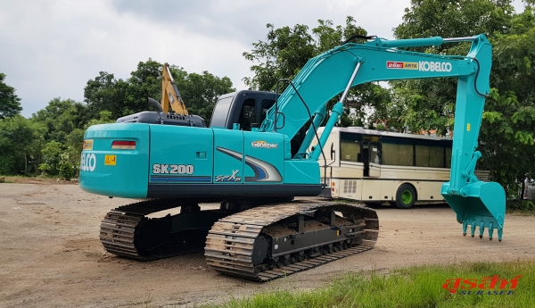 ขายรถแบคโฮ KOBELCO SK200-8 Yn12 SuperXM ใช้งาน 6 พันชั่วโมง สภาพนางฟ้า
