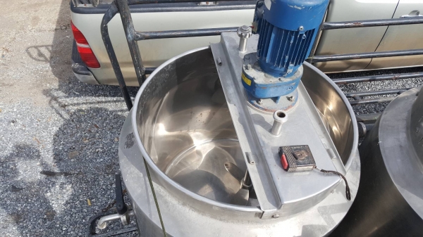 ถังกวนสแตนเลส สองชั้น 180 ลิตร