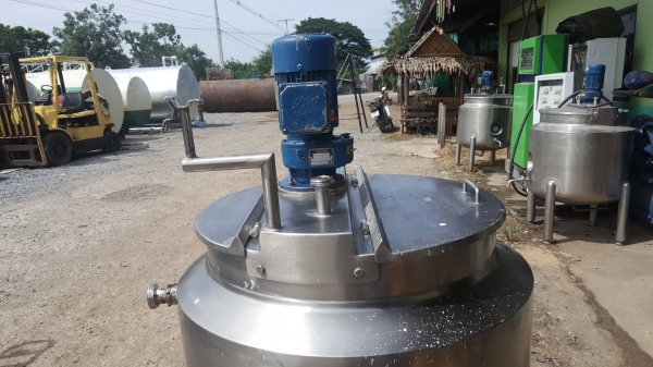 ถังกวนสแตนเลส สองชั้น 180 ลิตร