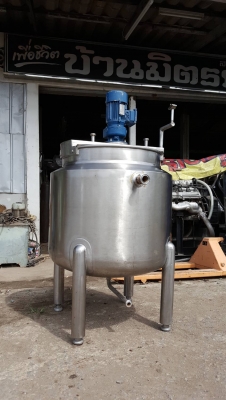 ถังกวนสแตนเลส สองชั้น 180 ลิตร