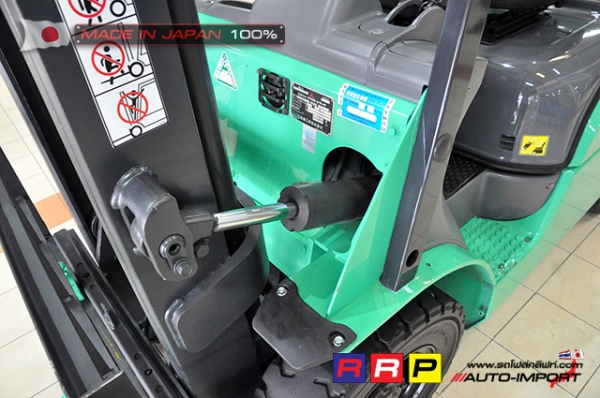 ขายรถโฟล์คลิฟท์มือสอง MITSUBISHI รุ่น FD25T-F18C-53923 นำเข้าจากประเทศญี่ปุ่น 100\% ไม่เคยใช้งานในไทย