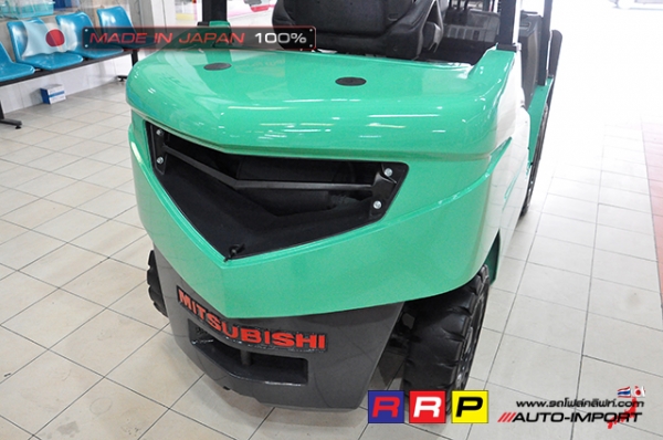 ขายรถโฟล์คลิฟท์มือสอง MITSUBISHI รุ่น FD25T-F18C-53923 นำเข้าจากประเทศญี่ปุ่น 100\% ไม่เคยใช้งานในไทย