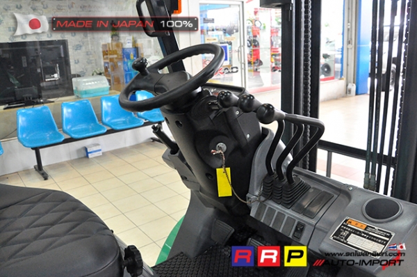 ขายรถโฟล์คลิฟท์มือสอง MITSUBISHI รุ่น FD25T-F18C-53923 นำเข้าจากประเทศญี่ปุ่น 100\% ไม่เคยใช้งานในไทย