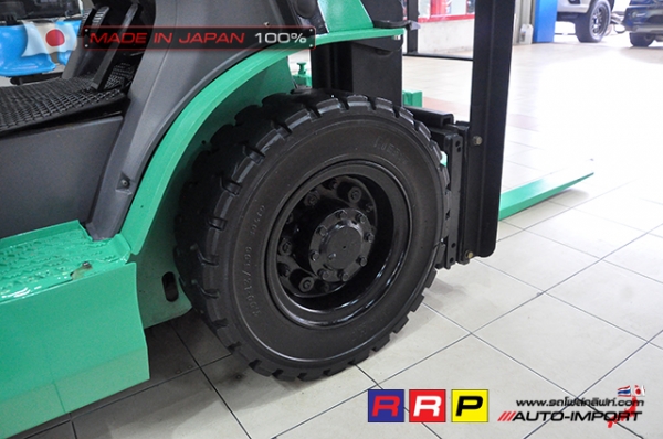 ขายรถโฟล์คลิฟท์มือสอง MITSUBISHI รุ่น FD25T-F18C-53923 นำเข้าจากประเทศญี่ปุ่น 100\% ไม่เคยใช้งานในไทย