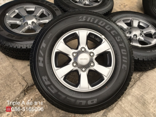 ล้อแม็ก ISUZU D-MAX X-Series ขอบ 16 พร้อมยาง Bridgestone 245-70-16 ปลายปี 17