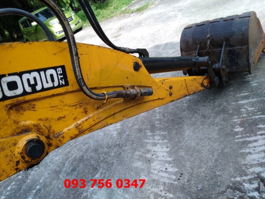 ขายรถแบคโฮ​ JCB​ พร้อมสาลี่​ ติดไลท์ 1,6XX ชม.