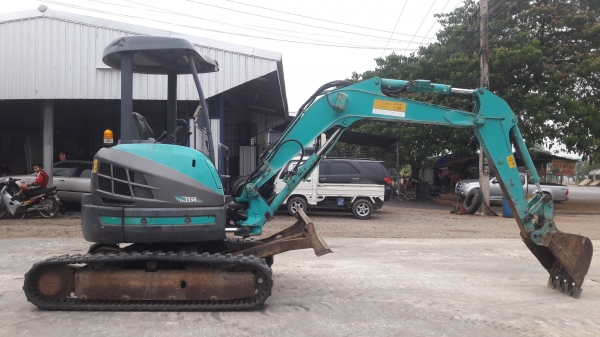 รถขุดโกเบลโก้ コベルコ Kobelco SK35SR-3 เก่าญี่ปุ่น