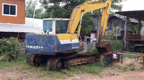 ขาย แบคโฮ KOMATSU PC120-5 เอกสารใบซื้อขาย รถจอดไว้ไม่ค่อยได้ใช้งาน ขาย แบคโฮ KOMATSU PC120-5 เอกสารใบซื้อขาย รถจอดไว้ไม่ค่อยได้ใช้งาน