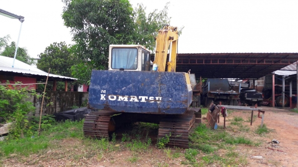 ขาย แบคโฮ KOMATSU PC120-5 เอกสารใบซื้อขาย รถจอดไว้ไม่ค่อยได้ใช้งาน ขาย แบคโฮ KOMATSU PC120-5 เอกสารใบซื้อขาย รถจอดไว้ไม่ค่อยได้ใช้งาน