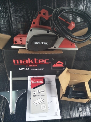 กบไฟฟ้า maktec mt191 ของใหม่แท้พร้อม ใบรับประกัน