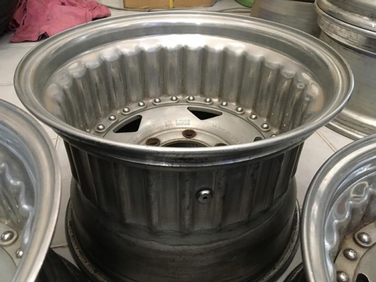 ล้อ CENTER LINE 15&rdquo; F8&rdquo;-25 R10&rdquo;-51 6/139.7 ลีกๆ ประมูลญี่ปุ่น