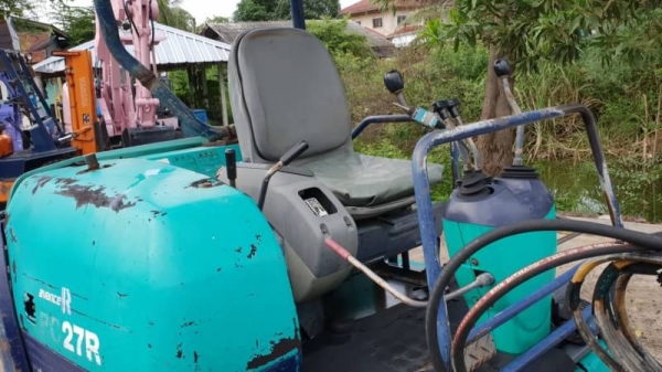 ขายด่วนรถแบคโฮKOMATSUโคมัสซูPC27-8รุ่นยอดนิยมสวยๆเทียบเท่าPC30เครื่องโคมัสซู3D84เครื่องดีปั่มแรงรถนอกเพิ่งนำเข้ามาใหม่ยังไม่เคยใช้งานในเมืองไทยเลย