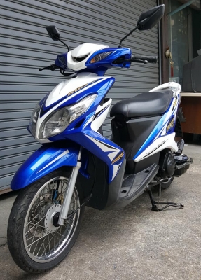 ขออนุญาตขาย YAMAHA MIO 125 RR ทะเบียนสวยกรุงเทพ สภาพเดิมดี สีสวย เครื่องเดิม วิ่งดีใช้งานดี สตาร์ทมือ