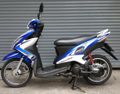 ขออนุญาตขาย YAMAHA MIO 125 RR ทะเบียนสวยกรุงเทพ สภาพเดิมดี สีสวย เครื่องเดิม วิ่งดีใช้งานดี สตาร์ทมือ