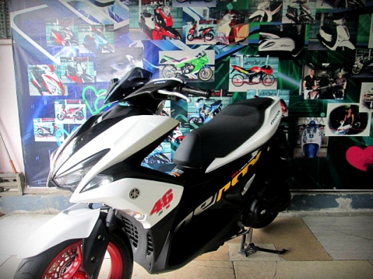 (ผ่อนได้) aerox สีขาว ปลายปี 17 ไมล์ 7 พันโล โอนฟรี 49900 (ผ่อนได้) aerox สีขาว ปลายปี 17 ไมล์ 7 พันโล โอนฟรี 49900