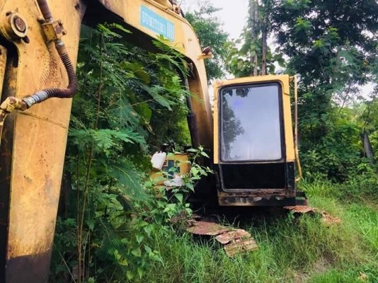 ขายรถขุด SUMITOMO LS1600 FJ รถเจ้าของใช้เอง ตอนนี้รถสตาร์ทติดแล้ว